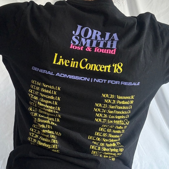 Jorja Smith Lost & Found Tour Tee - Picture 3 of 4